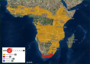serval range map