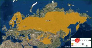 eurasian lynx range map