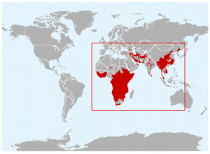 leopard range map