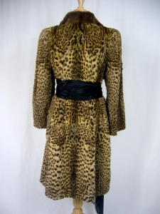 This 1950's Ocelot coat is one of many small wild cat items currently listed on Etsy.